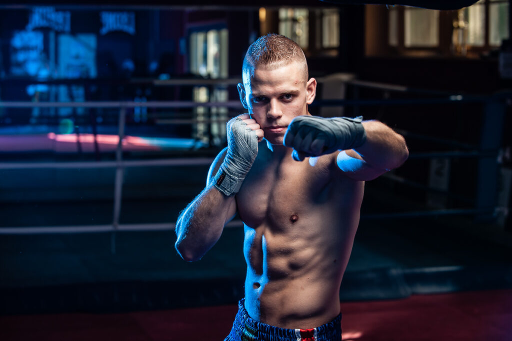 Sportportrait Fotoshooting Sportler und Sportlerin in Zentralschweiz