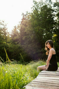 Frau Fotoshooting Indoor und Outdoor in der Natur und im Fotostudio