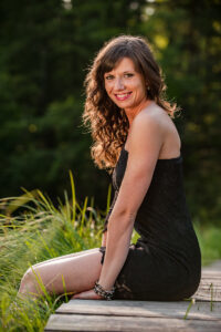 Frau Fotoshooting Indoor und Outdoor in der Natur und im Fotostudio