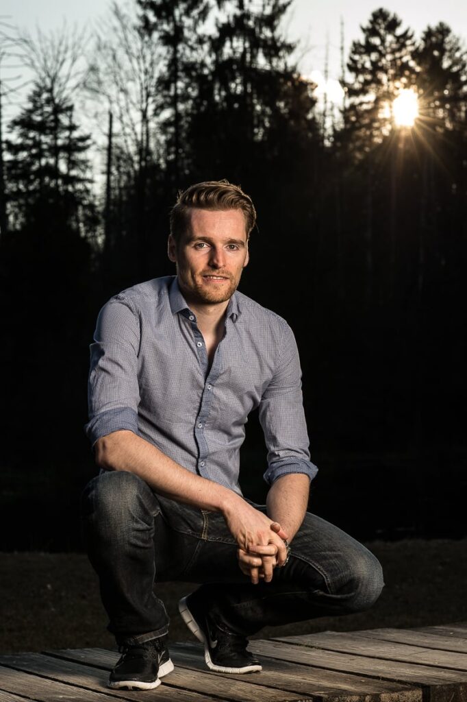 Outdoor Fotoshooting für Männer in der Zentralschweiz