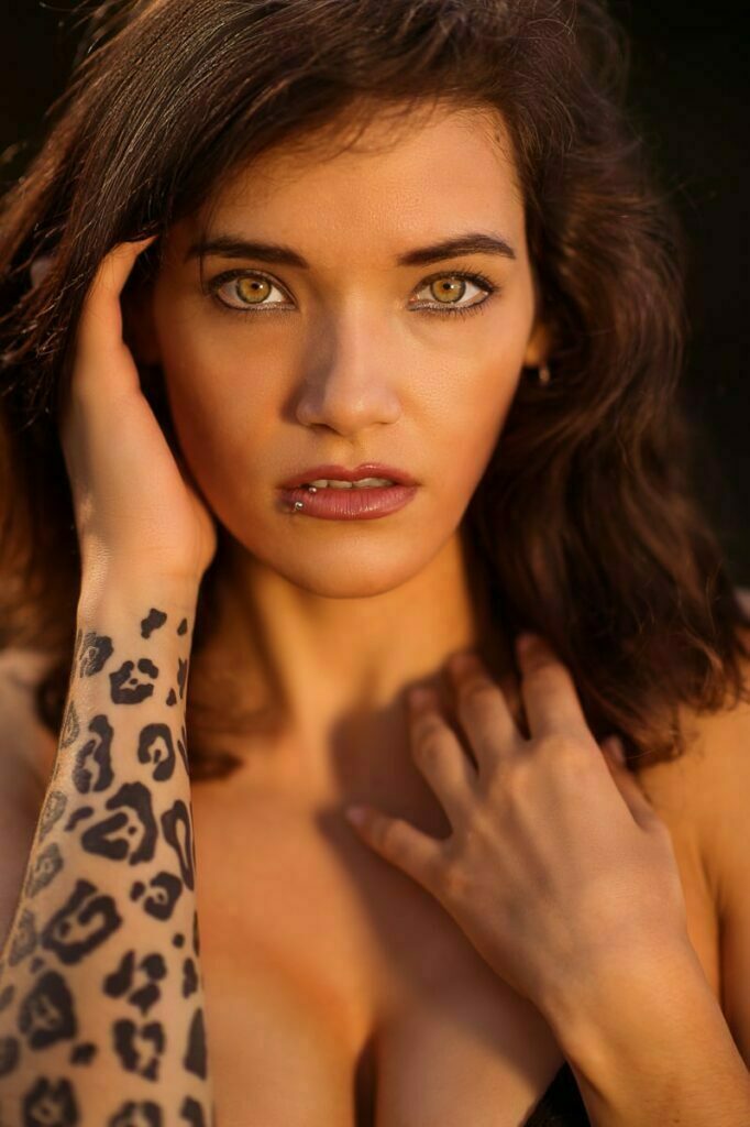 Outdoor Fotoshooting Frau am See