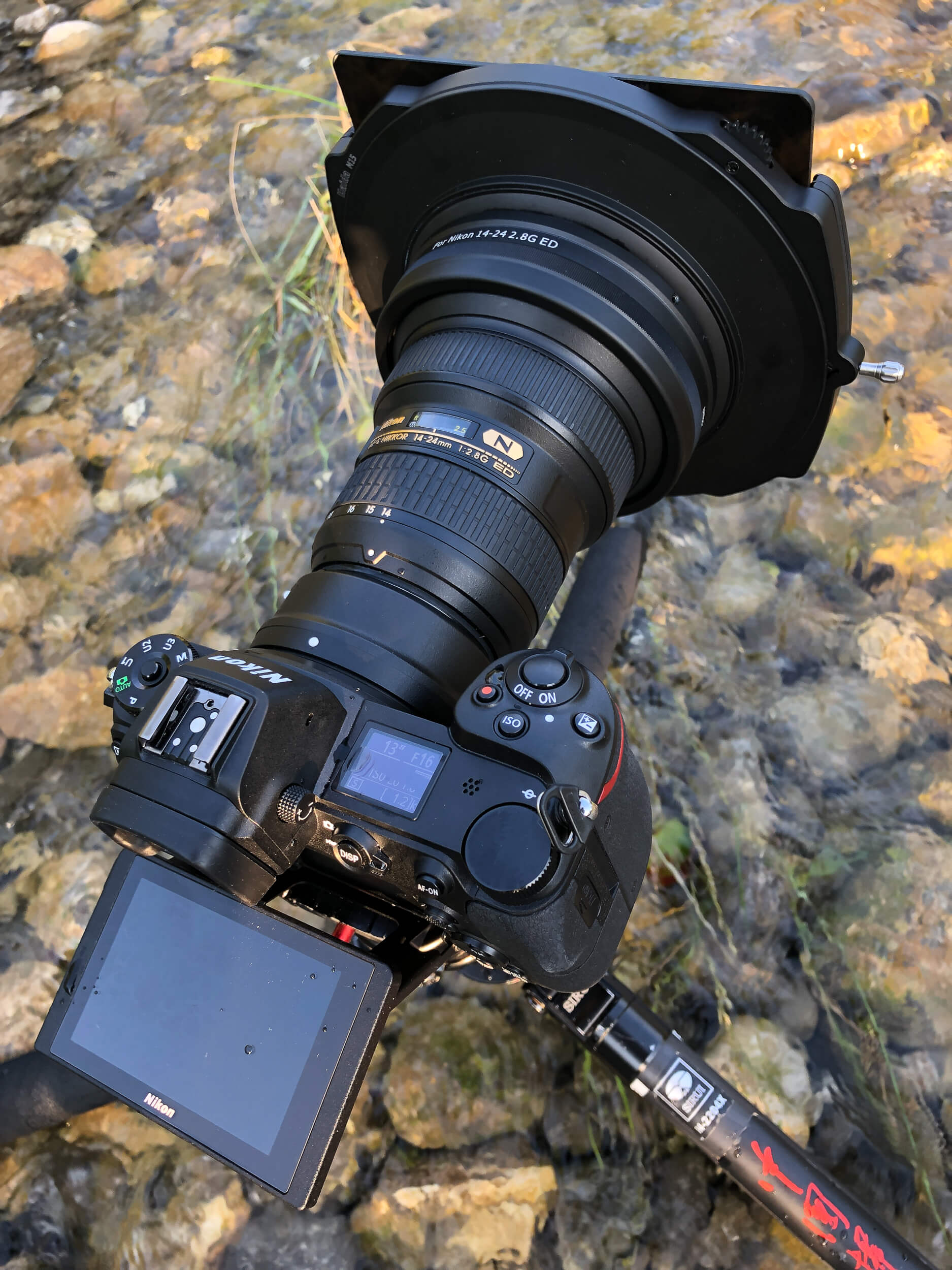 Nikon Z6 mit Nikkor 14-24mm und Haida M15 Filterhalter