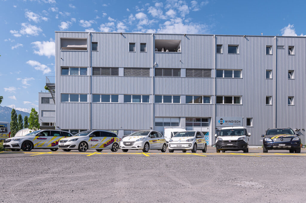 Aufnahmen Fahrzeugflotte Hans Jakober Sarnen Obwalden Fotograf fuer Business