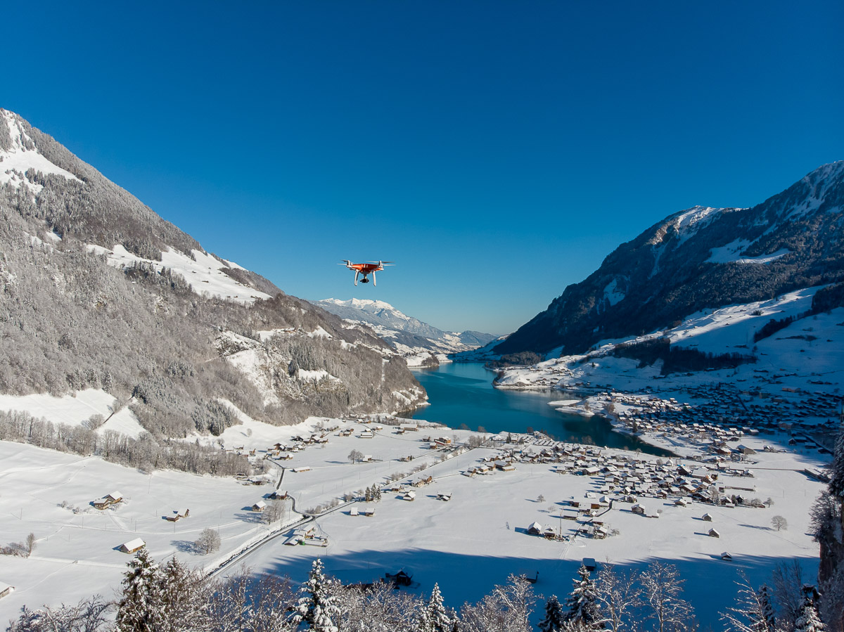 Drohnenaufnahmen Obwalden Drohnenaufnahmen Winter Obwalden Drohnenfotograf Zentralschweiz