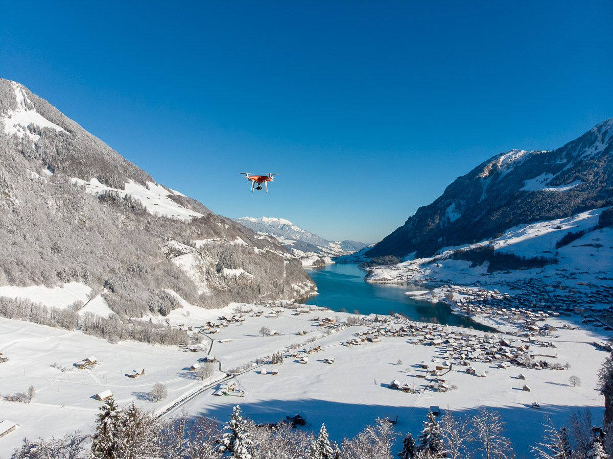 Drohnenaufnahmen Obwalden Drohnenaufnahmen Winter Obwalden Drohnenfotograf Zentralschweiz