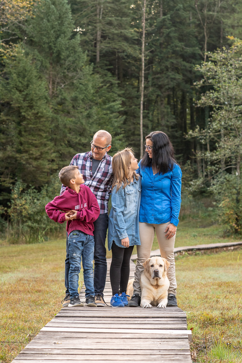 Familien Fotoshooting in Obwalden in Kerns am Gerzensee