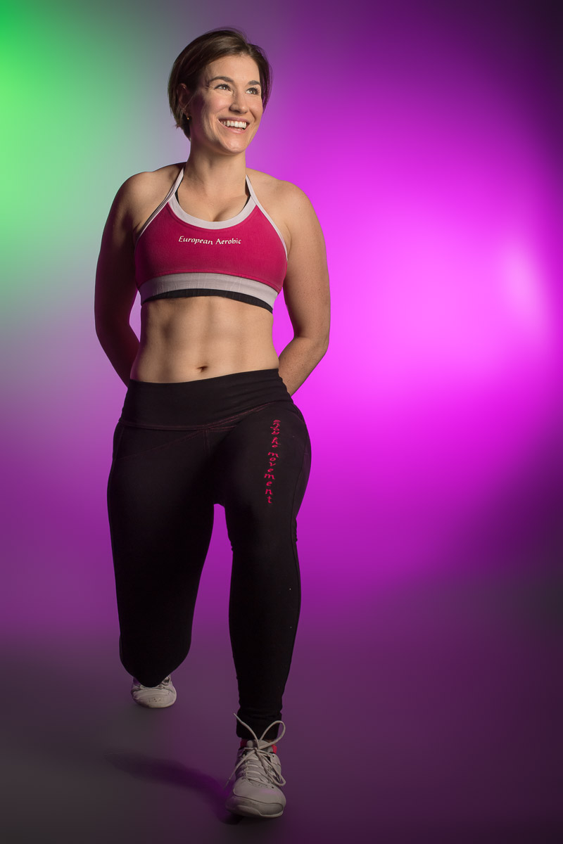 Fitness Fotoshooting Fitness und Sport Fotoshooting im Fotostudio Fotoshooting mit Sportlicher Frau im Studio bei Luzern