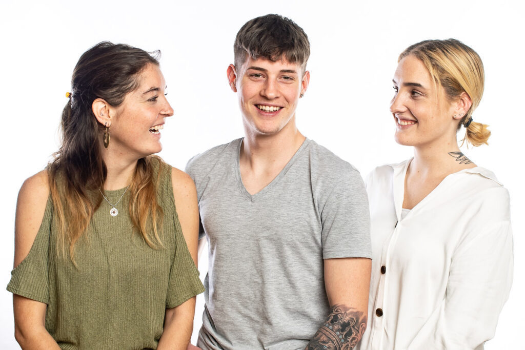 Geschwistershooting im Fotostudio in Sarnen