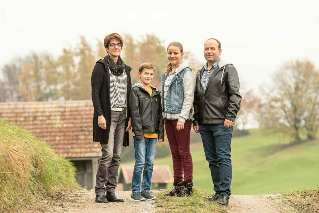 Outdoor Familien Fotoshooting In Sachseln Fotograf Obwalden
