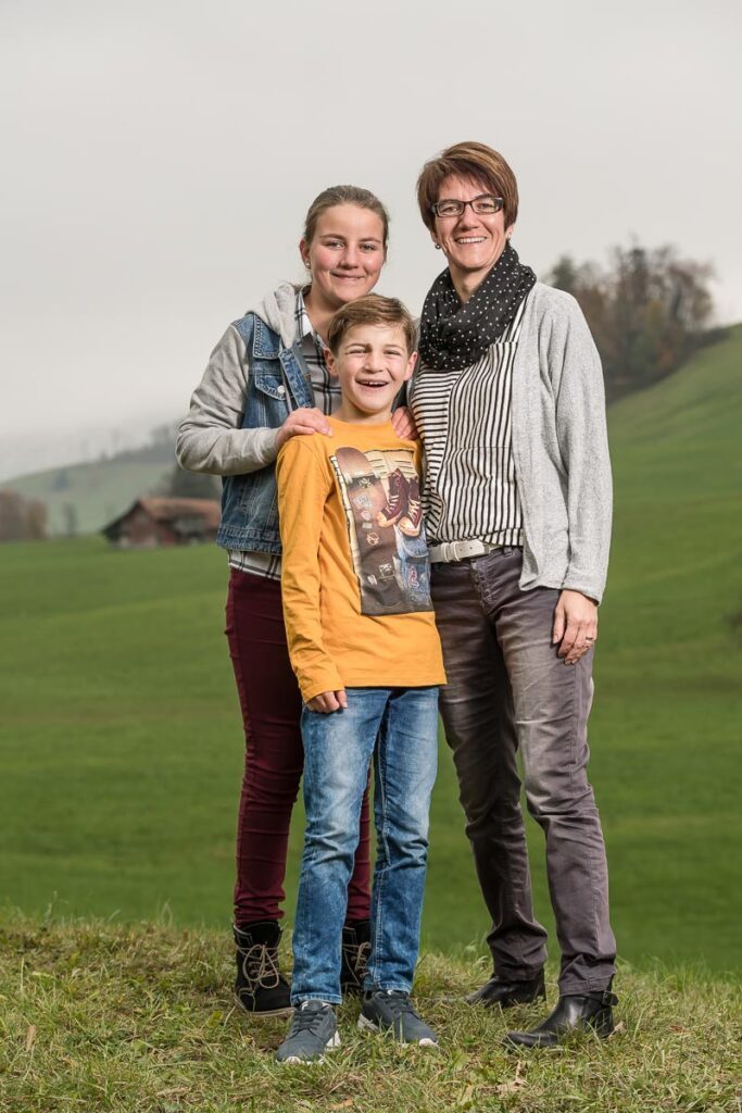 Outdoor Familien Fotoshooting In Sachseln Fotograf Obwalden