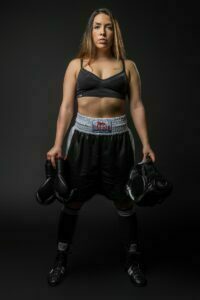 Sport Fotoshooting im Fotostudio in Sarnen Fotoshooting Fuer Frauen Kickbox und Handball Fotoshooting