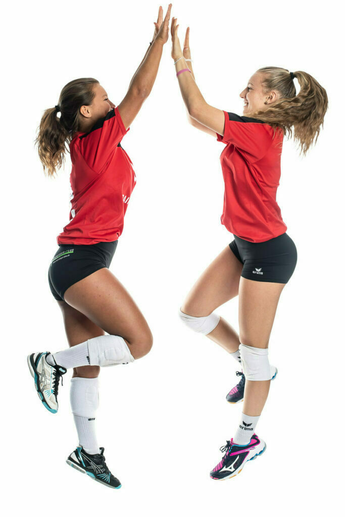 Volleyball Actionfotos im Fotostudio Sportfotografie im Fotostudio