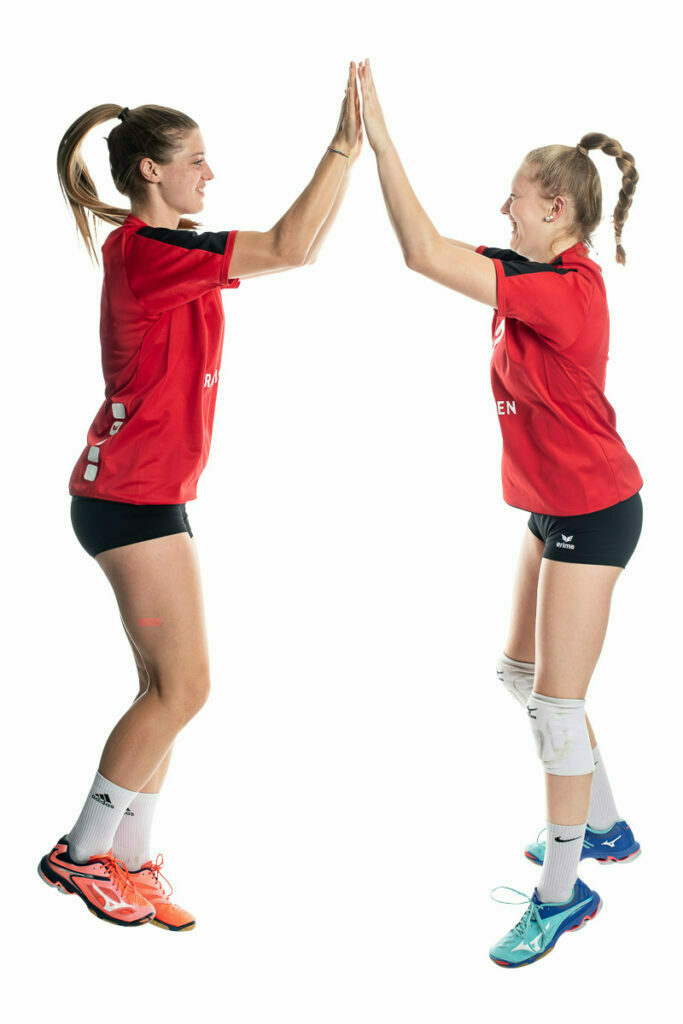 Volleyball Actionfotos im Fotostudio Sportfotografie im Fotostudio