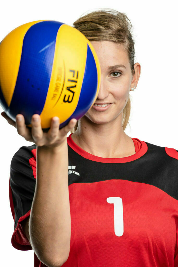 Volleyball Actionfotos im Fotostudio Sportfotografie im Fotostudio