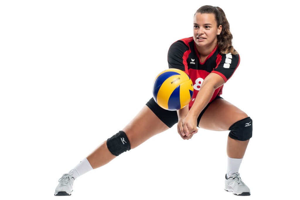 Volleyball Actionfotos im Fotostudio Sportfotografie im Fotostudio