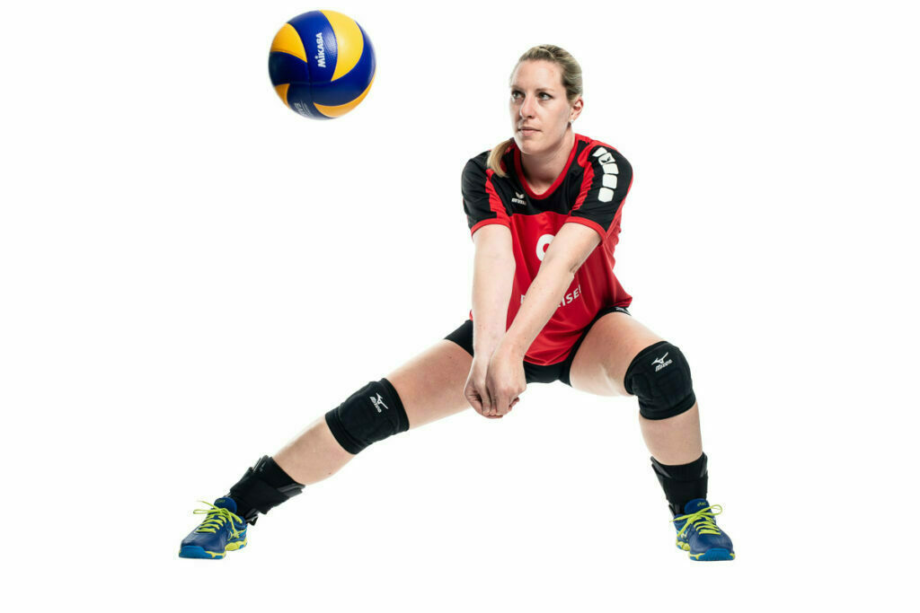 Volleyball Actionfotos im Fotostudio Sportfotografie im Fotostudio