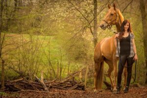 Outdoor Fotoshooting mit Pferd Pferdefotografie Zentralschweiz