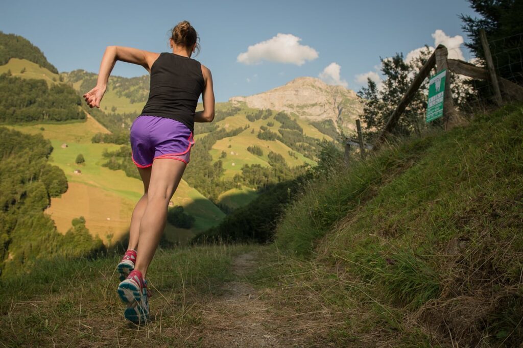 Sportportrait Fotoshooting Sportler und Sportlerin in Zentralschweiz Triathlon