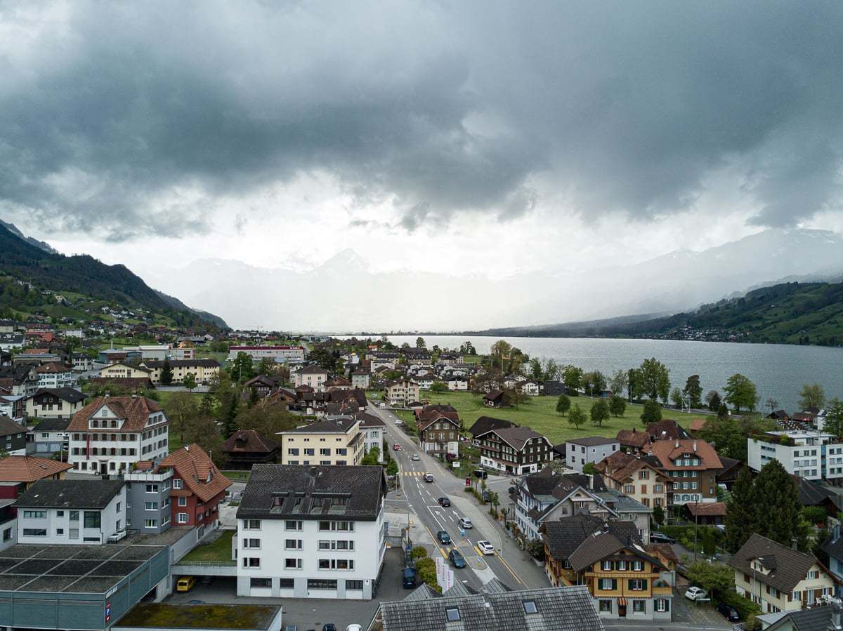Drohnenaufnahmen Obwalden Drohnenfotografie Obwalden Fotos mit Drohne