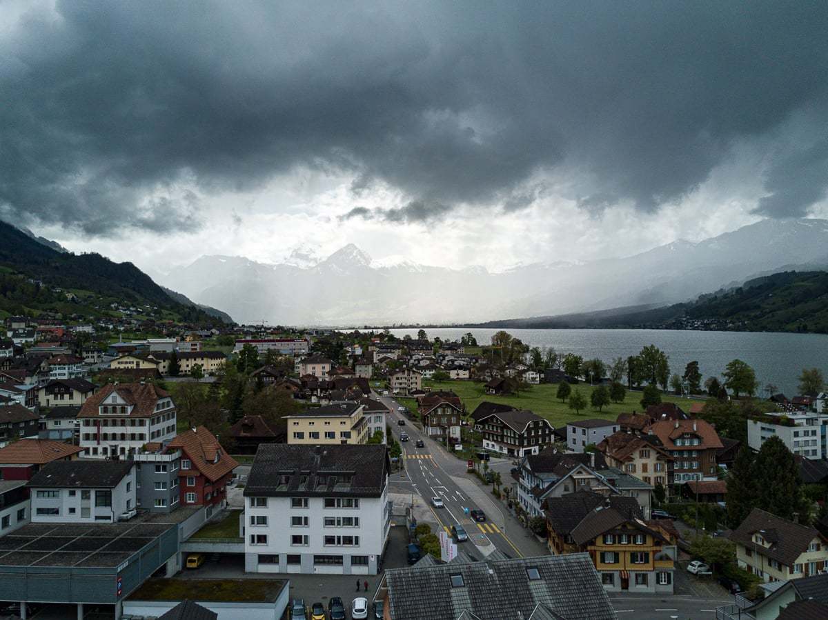 Drohnenaufnahmen Obwalden Drohnenfotografie Obwalden Fotos mit Drohne