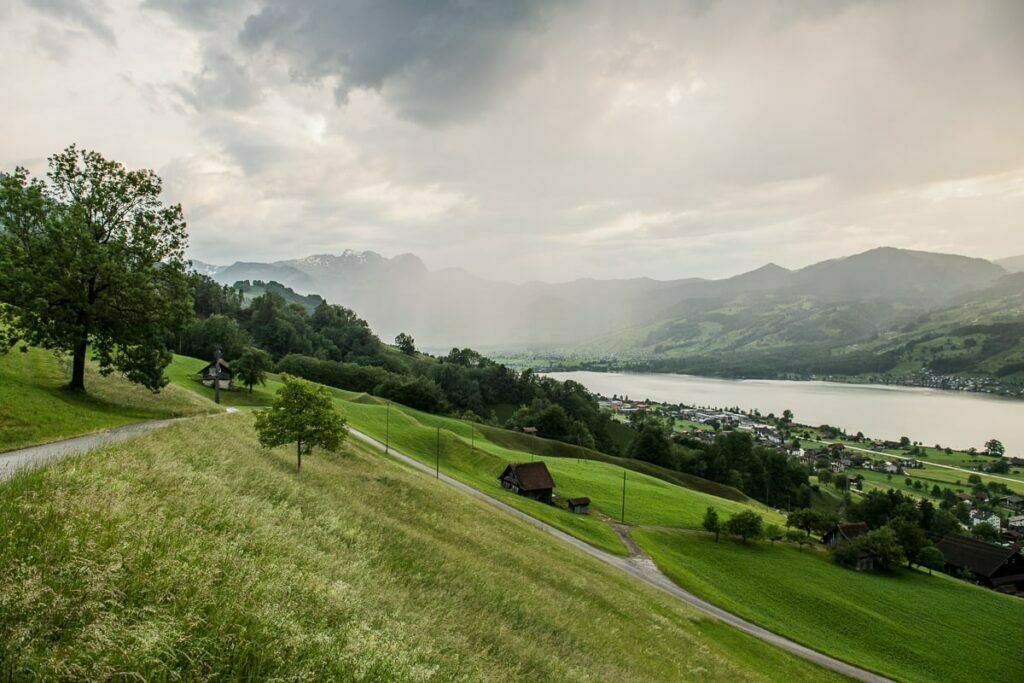 Sturm in Obwalden Fotografiert in Sachseln im Gloters