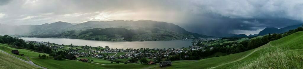 Sturm in Obwalden Fotografiert in Sachseln im Gloters