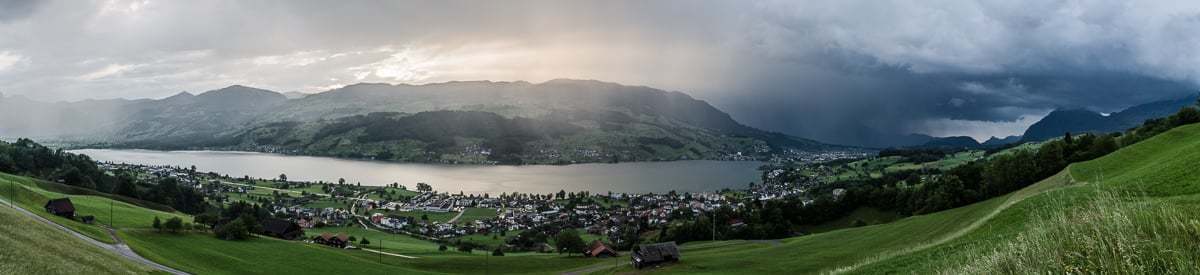 Sturm in Obwalden Sturm in Obwalden Fotografiert in Sachseln im Gloters