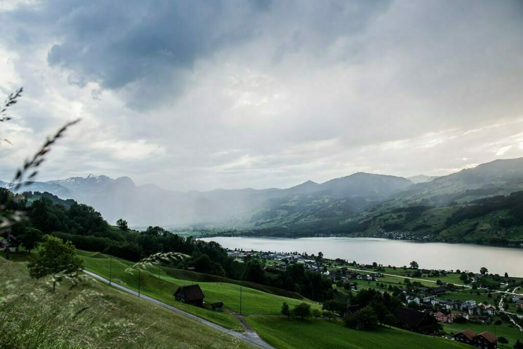 Sturm in Obwalden Fotografiert in Sachseln im Gloters