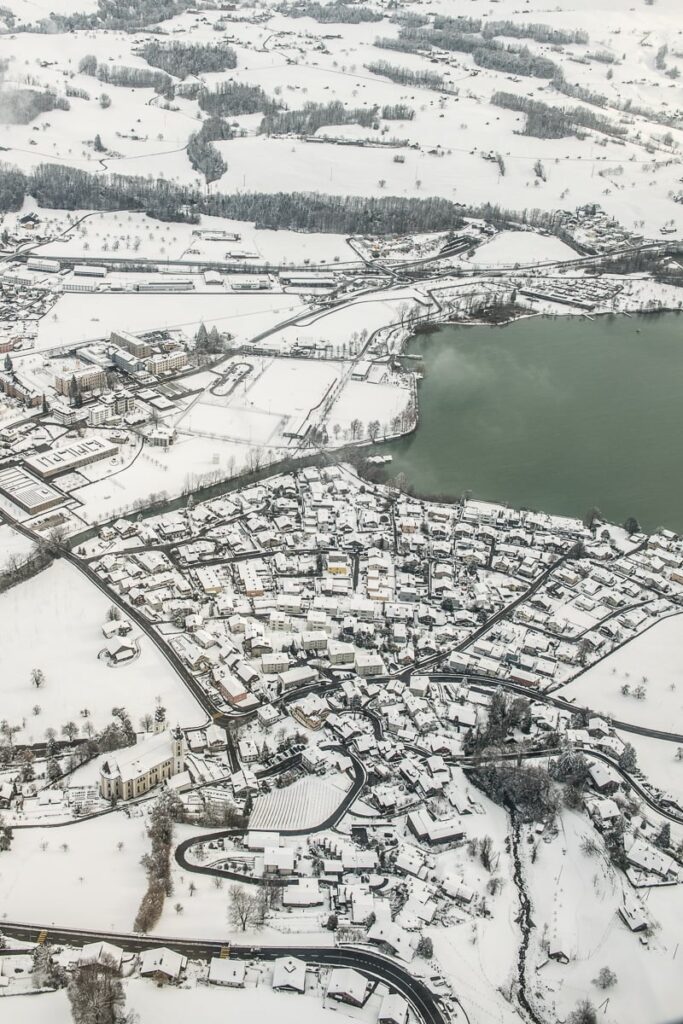Landschaft Flugaufnahmen Obwalden Aufnahmen aus dem Flieger Aufnahmen aus der Luft Drohnenaufnahmen Obwalden
