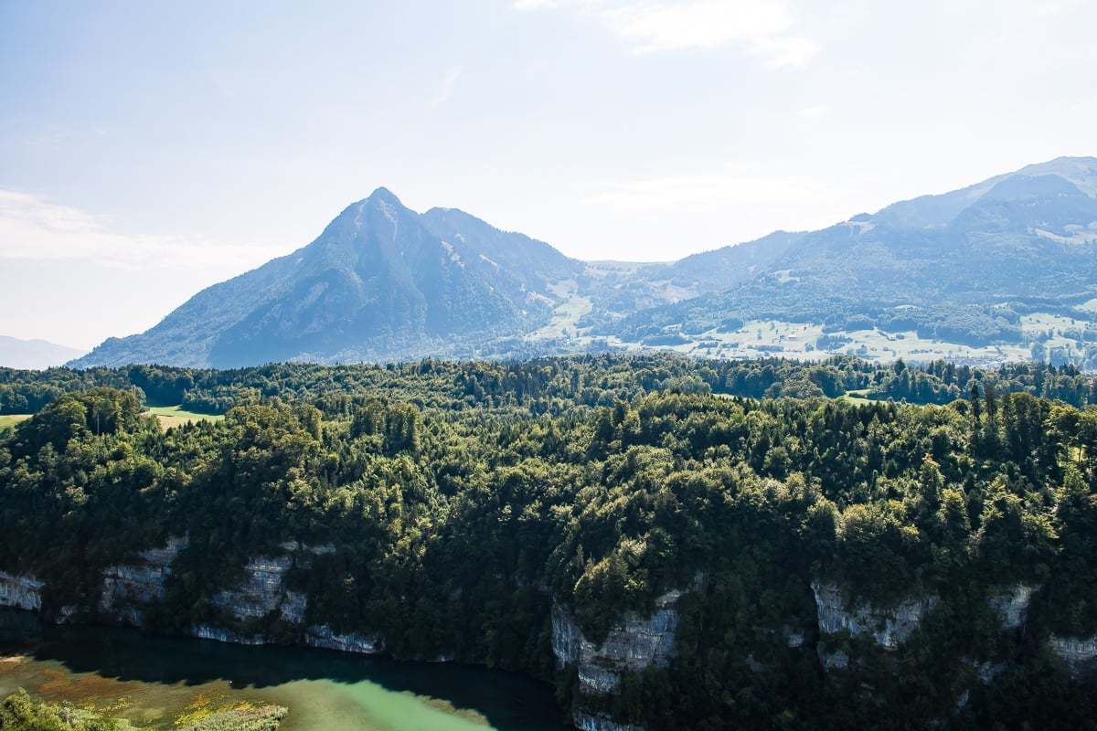 Luftaufnahmen Obwalden Rundflug um den Sarnersee mit Luftaufnahmen von Obwalden Fotograf Obwalden