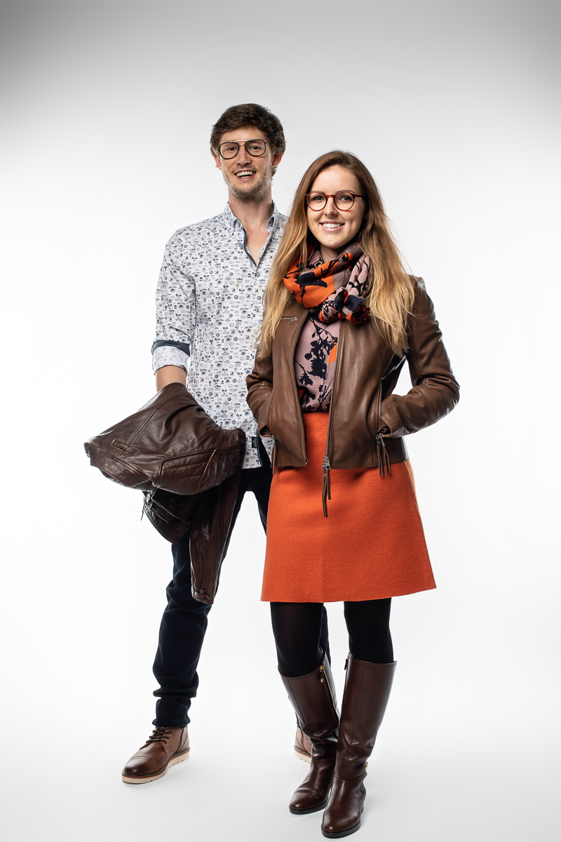 Portraitfotos für Optikergeschäft in Sarnen Fotograf Luzern Obwalden Nidwalden