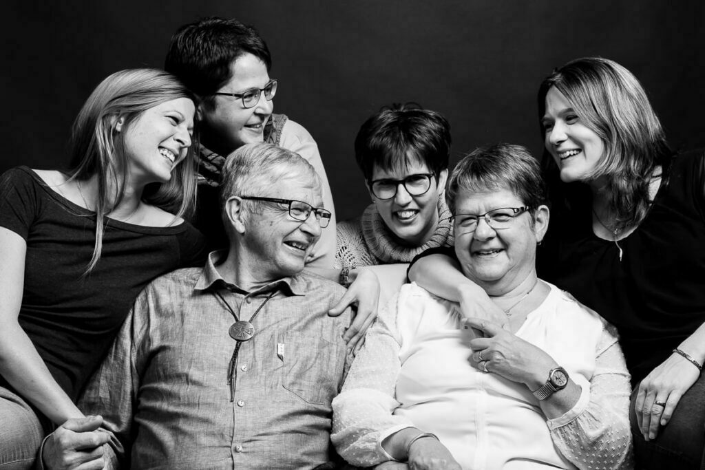 Familien Fotoshooting im Fotostudio in der Zentralschweiz Fotograf Luzern