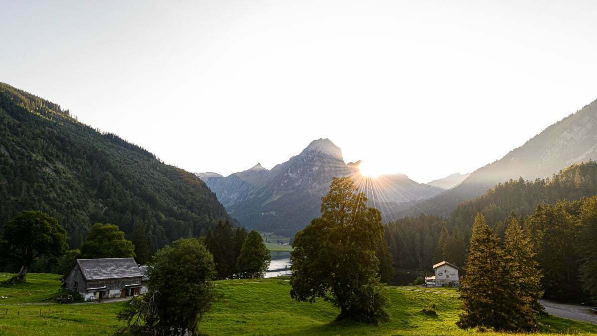 Landschaftsaufnahmen in Obersee Näfels Glarus Fotograf Glarus