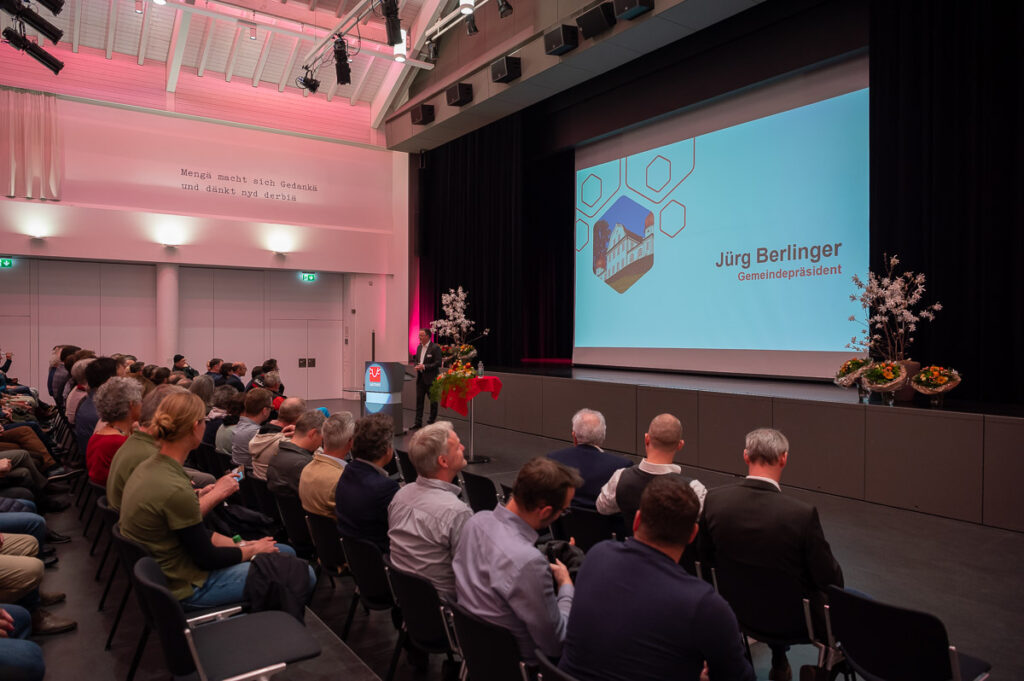 Wirtschaftsapero Sarnen Obwalden Eventfotograf