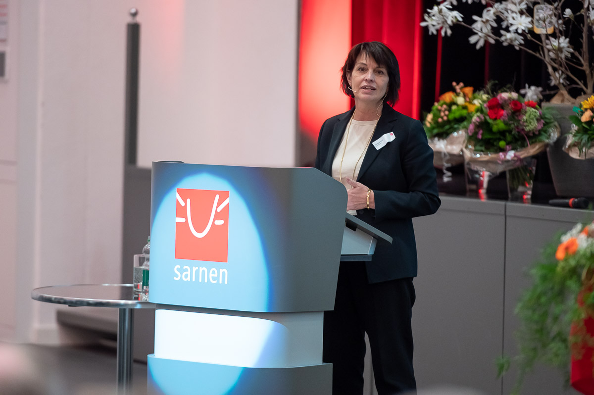 Sarner Wirtschafts Apero mit Doris Leuthard, Jürg Berlinger, Erika Windlin Wirtschaftsapero Sarnen Obwalden Eventfotograf