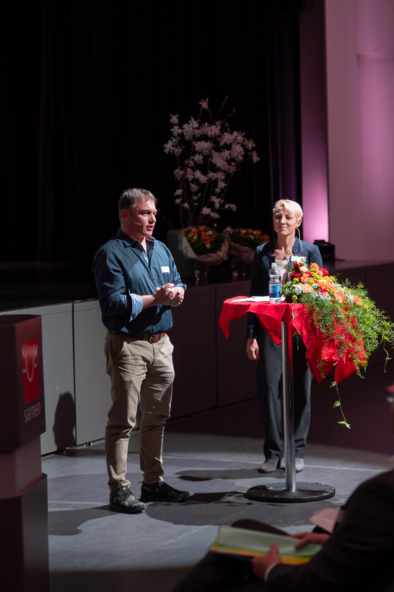 Sarner Wirtschafts Apero mit Doris Leuthard, Jürg Berlinger, Erika Windlin Wirtschaftsapero Sarnen Obwalden Eventfotograf