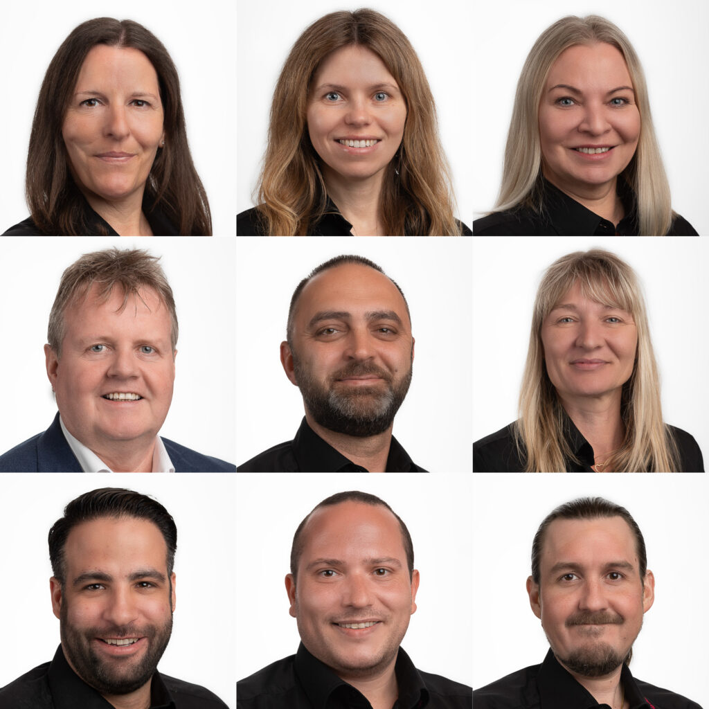 Mitarbeiterportraits - Portraits von Mitarbeitern