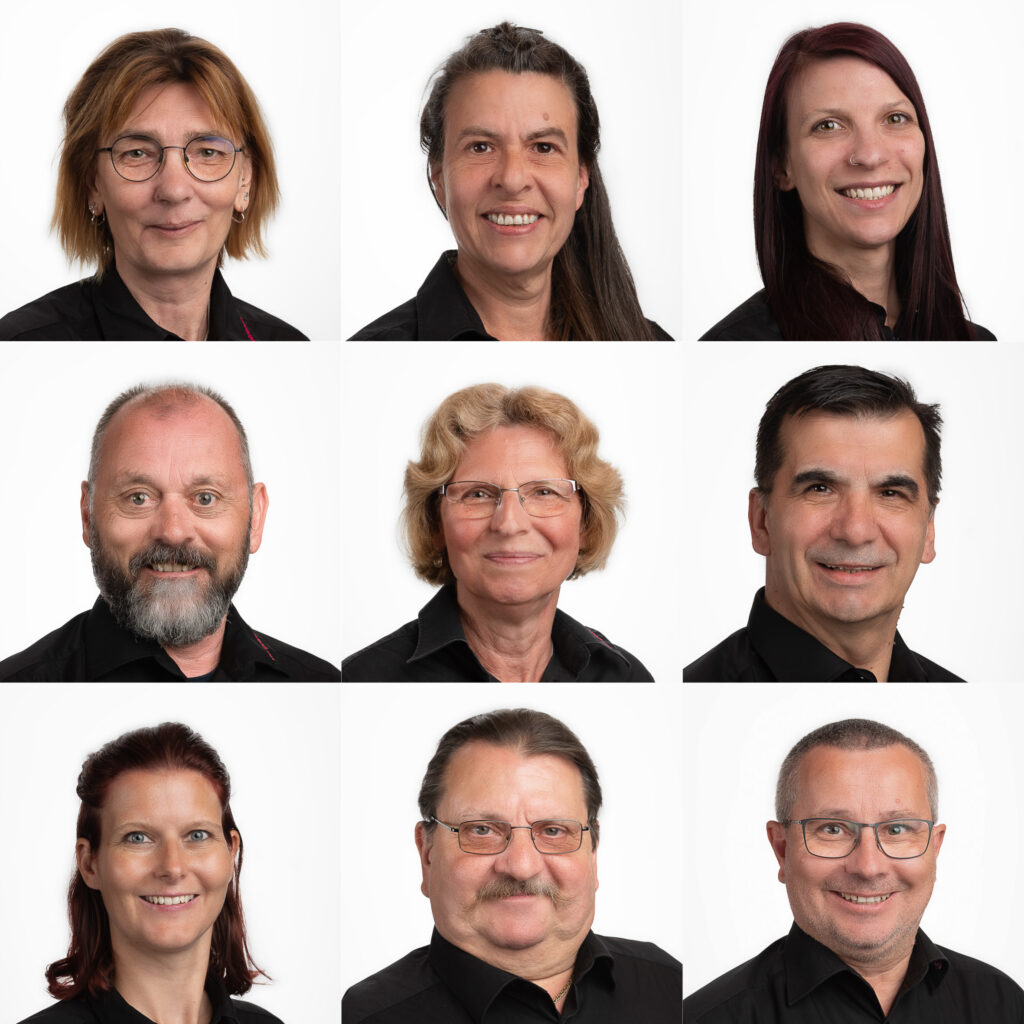 Mitarbeiterportraits - Portraits von Mitarbeitern