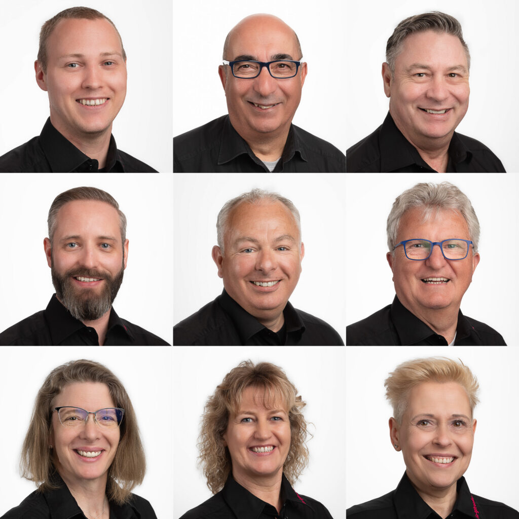 Mitarbeiterportraits - Portraits von Mitarbeitern