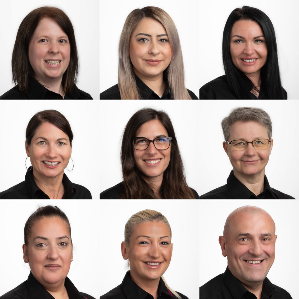 Mitarbeiterportraits - Portraits von Mitarbeitern
