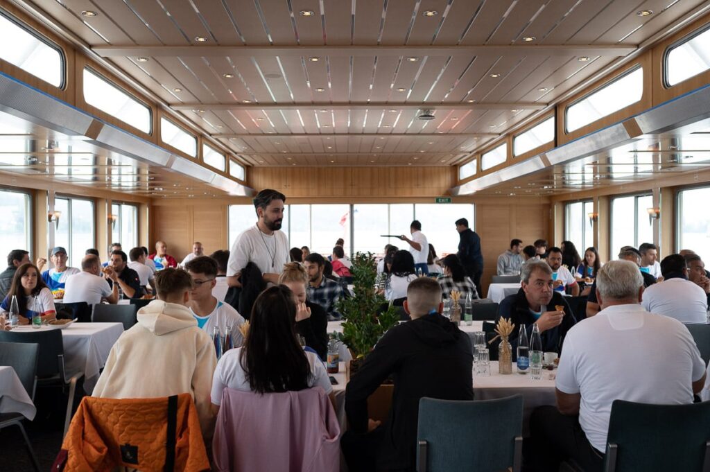 Sonepar Event auf der Rigi Eventreportage fuer Firma mit Videobegleitung
