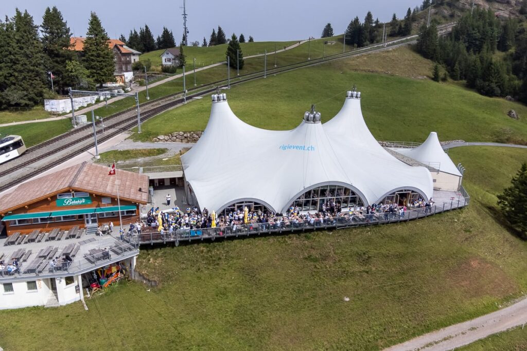 Sonepar Event auf der Rigi Eventreportage fuer Firma mit Videobegleitung