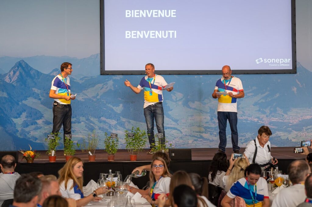 Sonepar Event auf der Rigi Eventreportage fuer Firma mit Videobegleitung