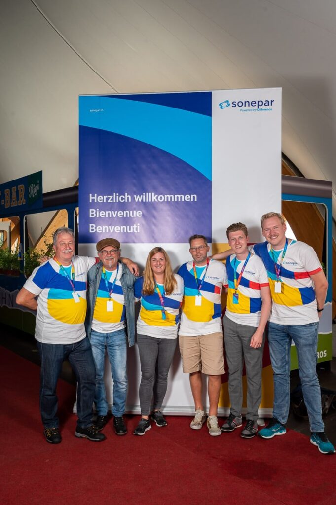 Sonepar Event auf der Rigi Eventreportage fuer Firma mit Videobegleitung