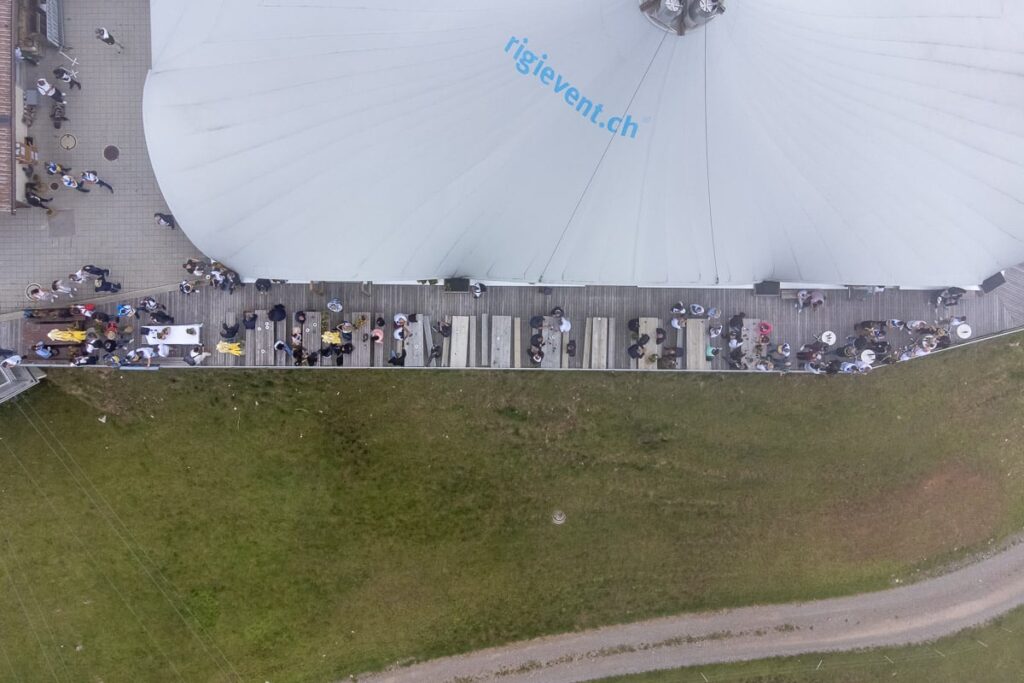 Sonepar Event auf der Rigi Eventreportage fuer Firma mit Videobegleitung