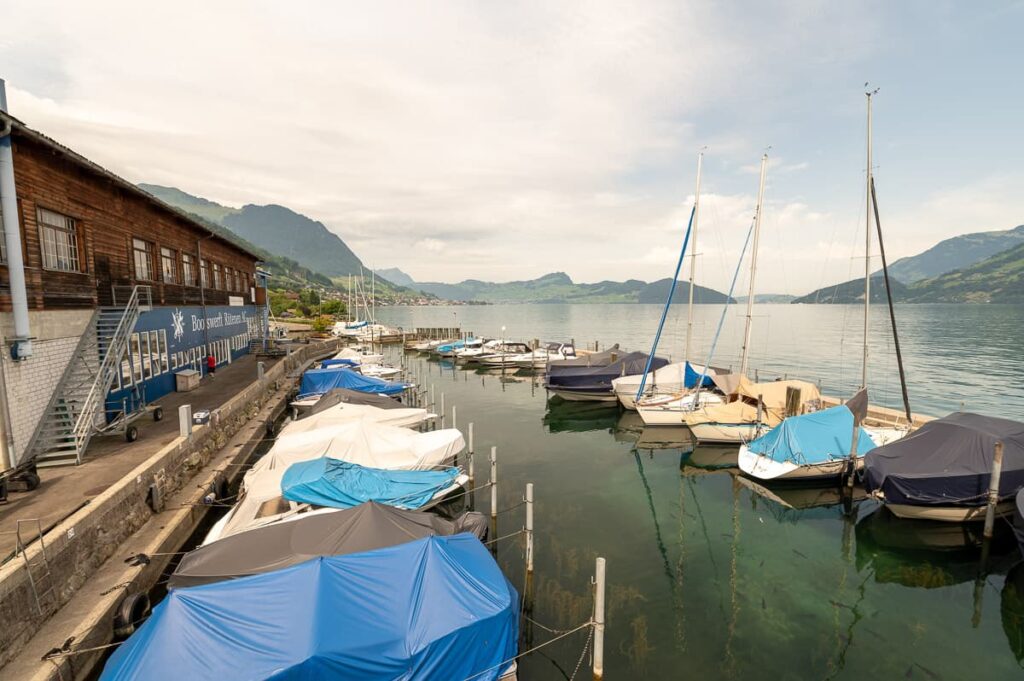 Herzog Marinecenter AG Hafen Luzern, Beckenried, Gersau, Alpnach