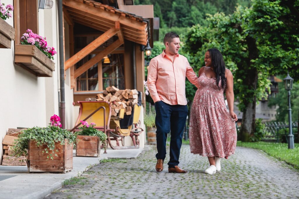 Engagement Session in Wengen Bern Engagement Session in Wengen Bern
