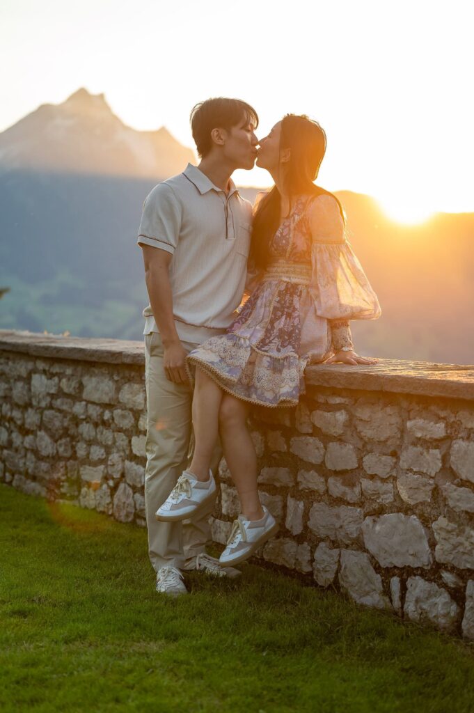 Proposal at the Bürgenstock Hotel Proposal at the Bürgenstock Hotel