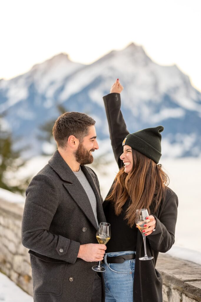 Proposal at the Bürgenstock Hotel Proposal at the Bürgenstock Hotel